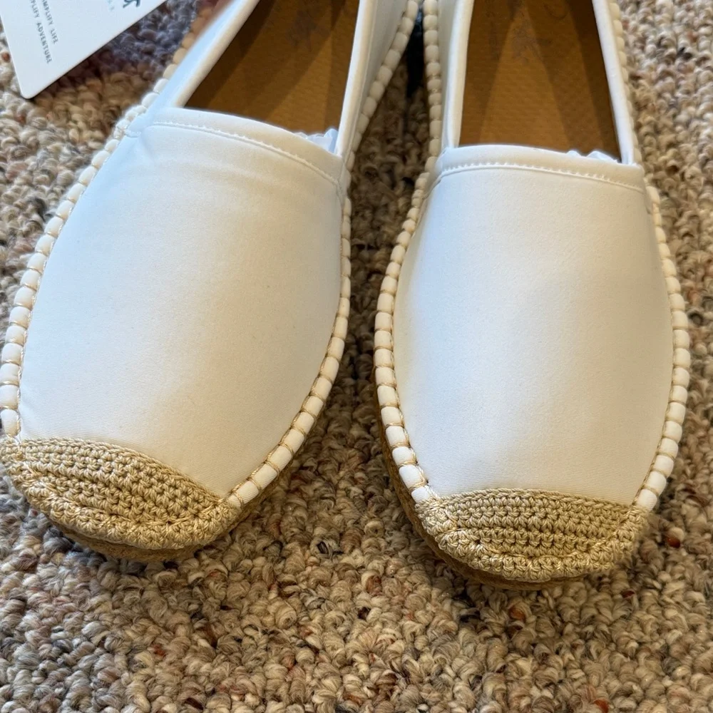 Sea Star Beachwear Women's White Espadrilles - Picture 4 of 4